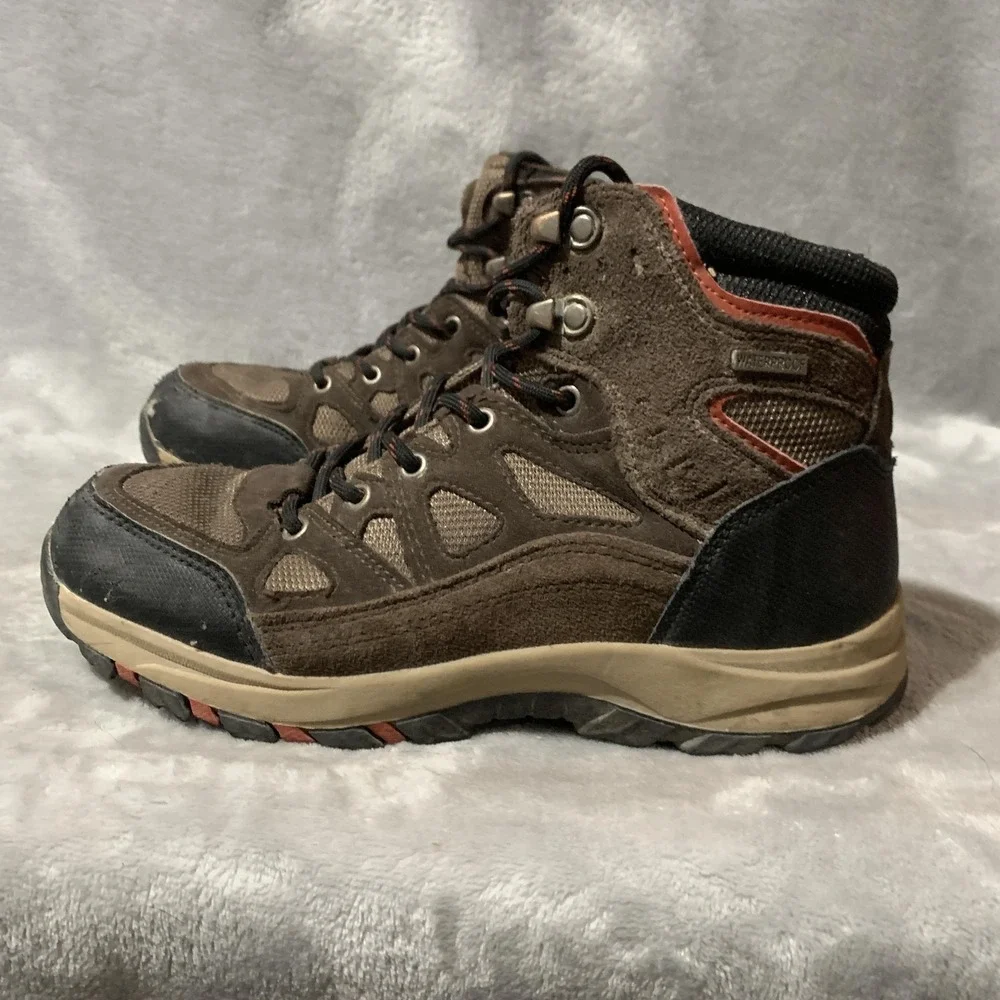 Denali Waterproof Hiking Boots‎ Mens Size 6 Brown Trail Mid Outdoor A16U121A-1
